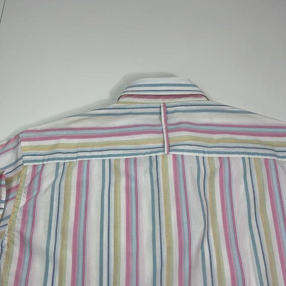 VINTAGE Private Member striped shirt, Size L/G - Picture 7 of 12